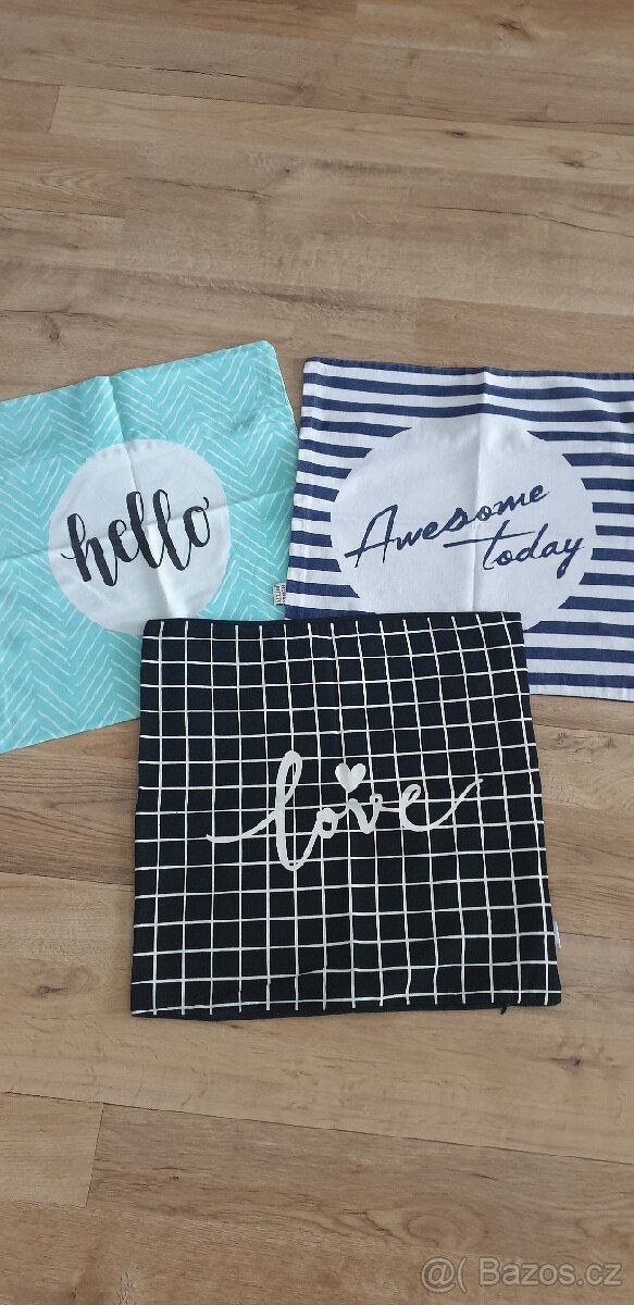 Povlaky na polštář 40x40