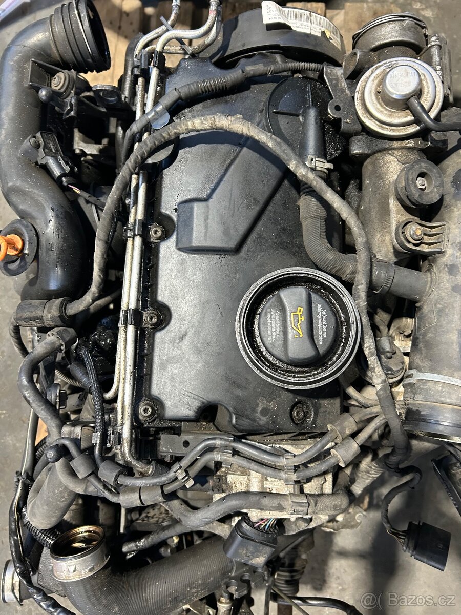 Motor 1,9tdi 77kw bjb