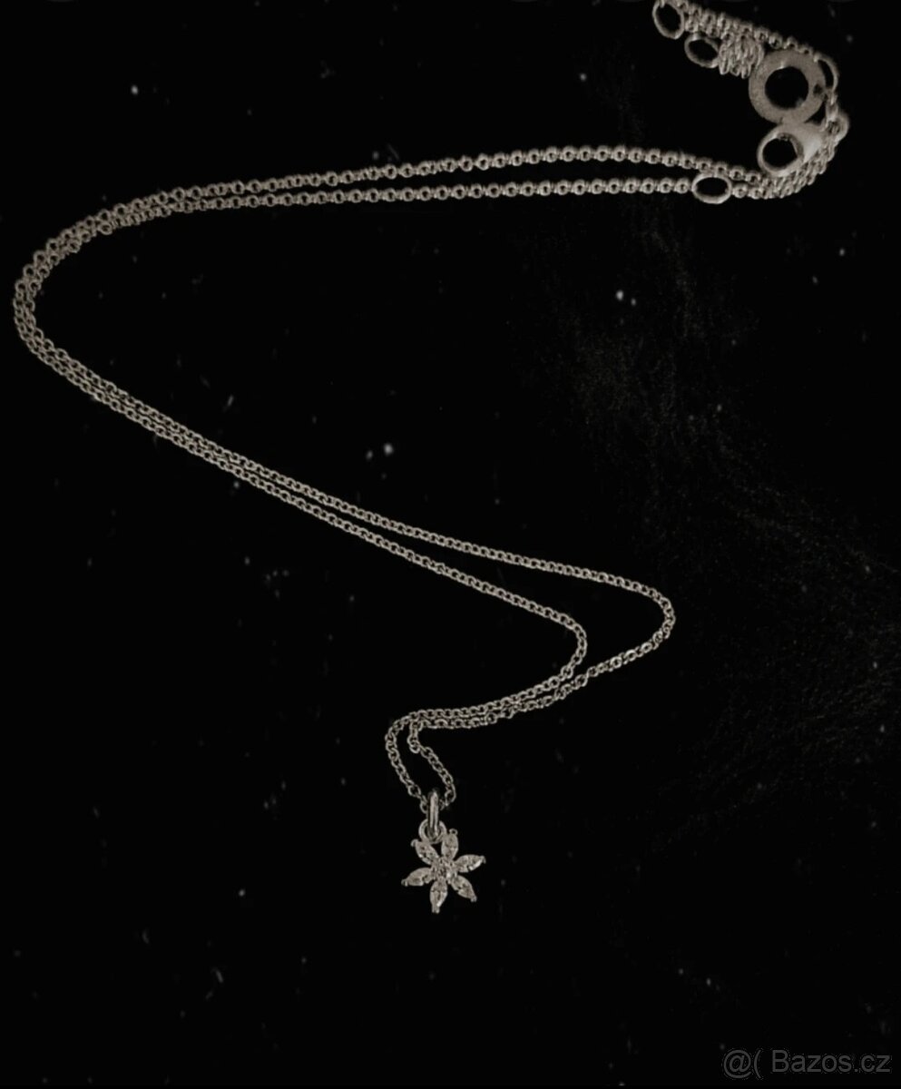Thomas Sabo Charm Club - flower silver necklace
