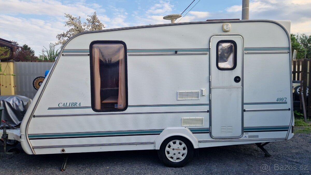 Karavan Compass Calibra 400/2, STK nová na 2 roky, váha 800k