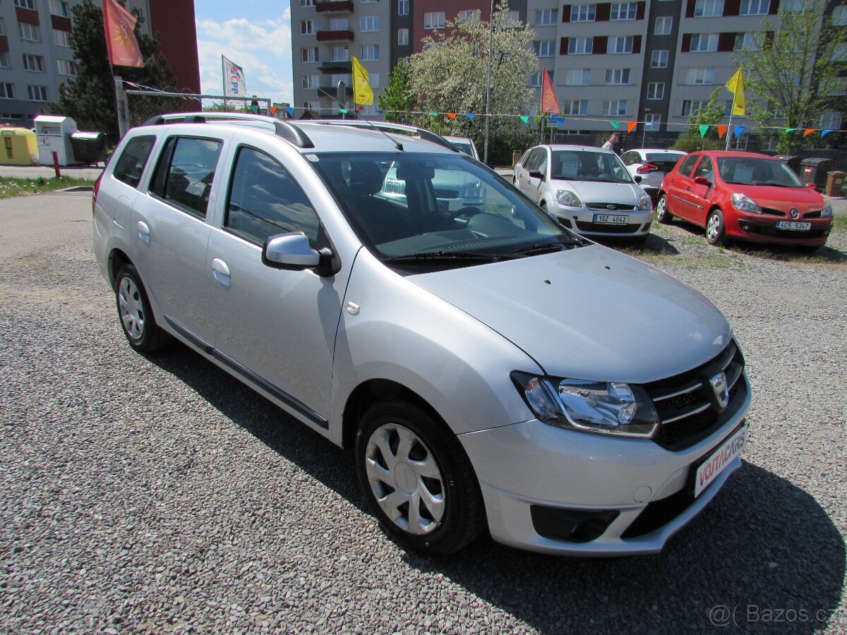 Dacia Logan 1.5dCi 66kW kombi, 2.majitel, Serviska
