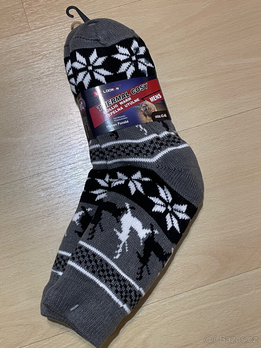 Termo ponožky na doma