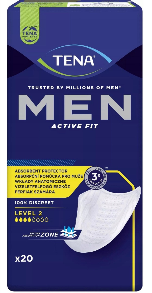 TENA Men Active Fit Level 2 20x