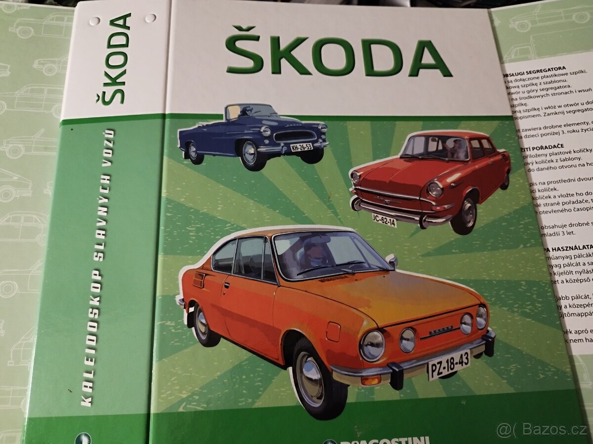 Prospekty Škoda pořadač 4 Ks