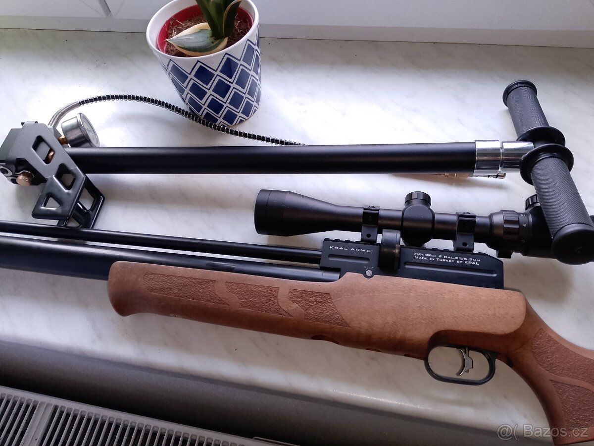 PCP vzduchovka KralArms ráže 5.5