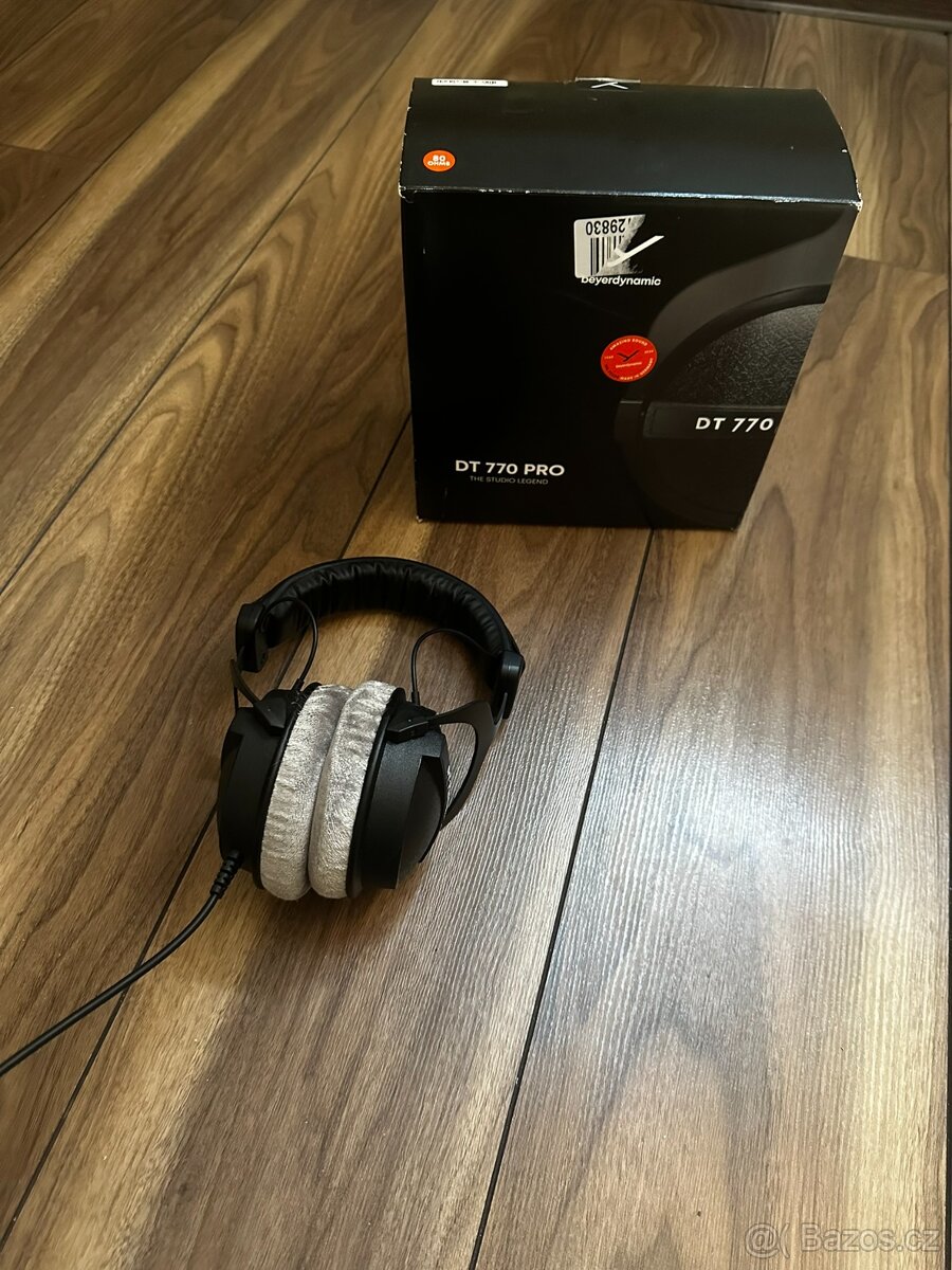 Beyerdynamic DT 770 Pro 80Ohm - 2 roky záruka