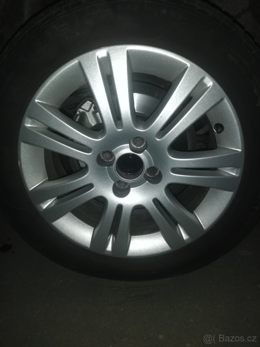 Prodám alu disky 4x100 audi, sedí i opel atd.....