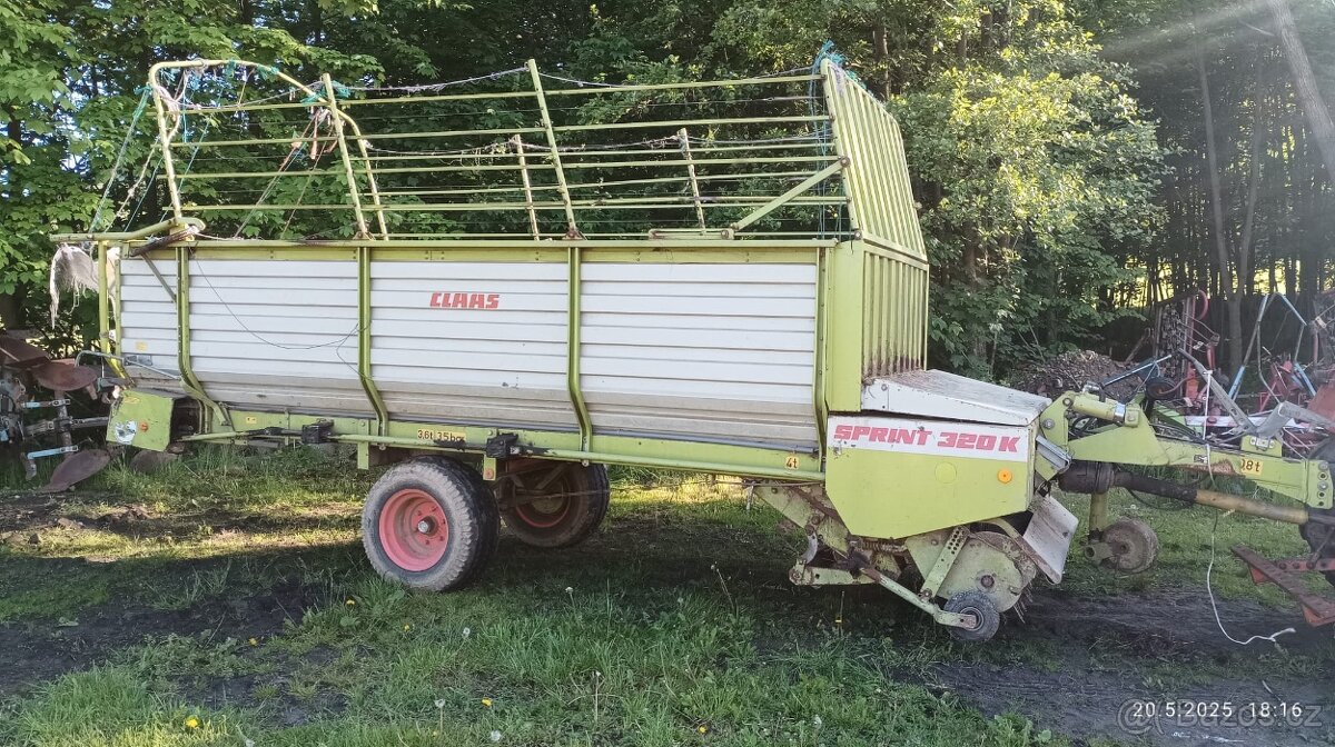 Senážní vůz Claas