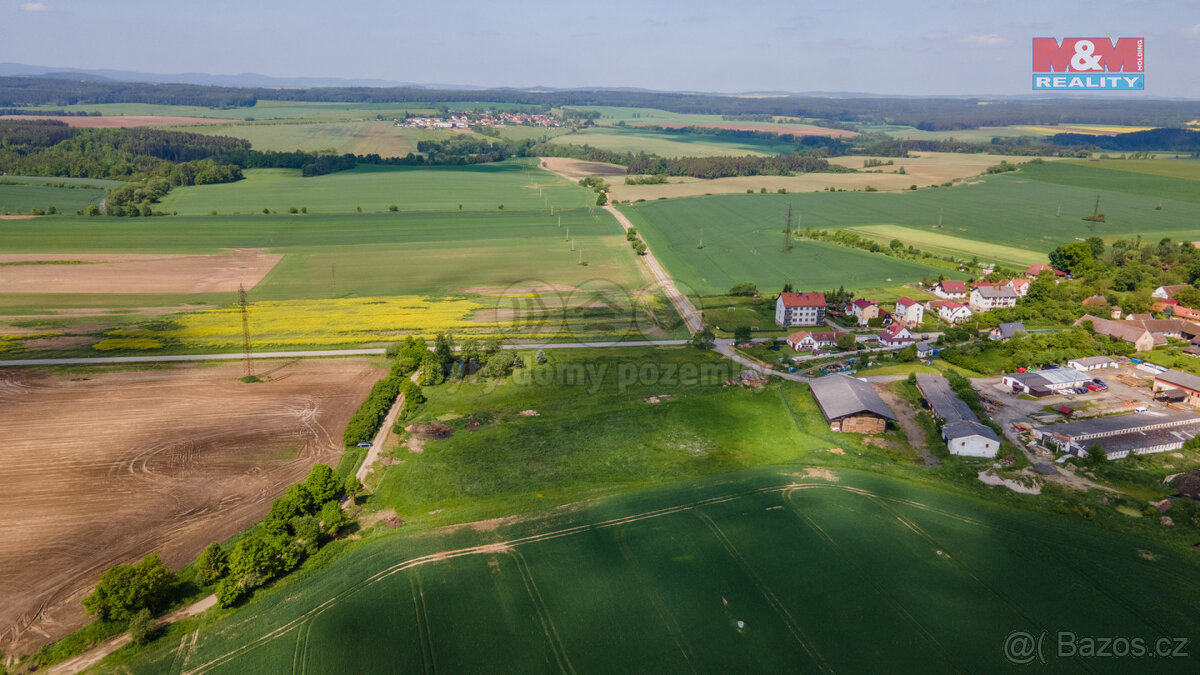 Prodej pozemku, 2191 m², Bechyně, ul. Senožaty