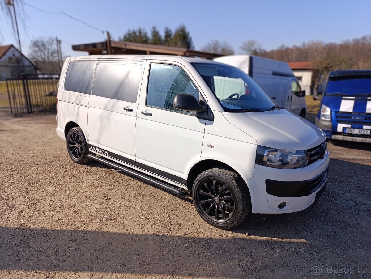 Volkswagen Transporter T5 2.0 TDi tažné 2x b.dveře