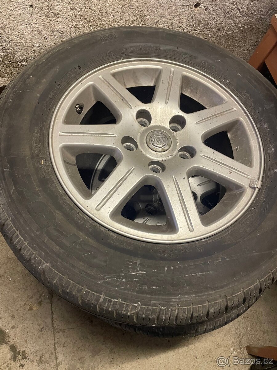 Originální sada kol Chrysler Grand Voyager 2008-2020