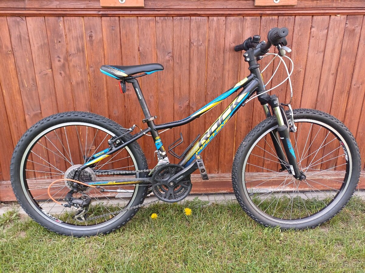 Dětské kolo Rock Machine Surge 24, převod 3x7