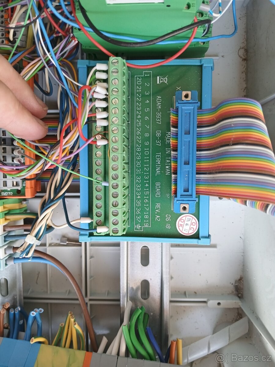 ADAM-3937 – DB37 svorkovnice Advantech, průmyslové I/O, použ