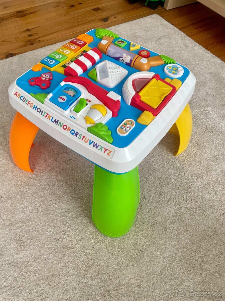 Fisher-Price Pejskův stoleček Smart Stages CZ/EN