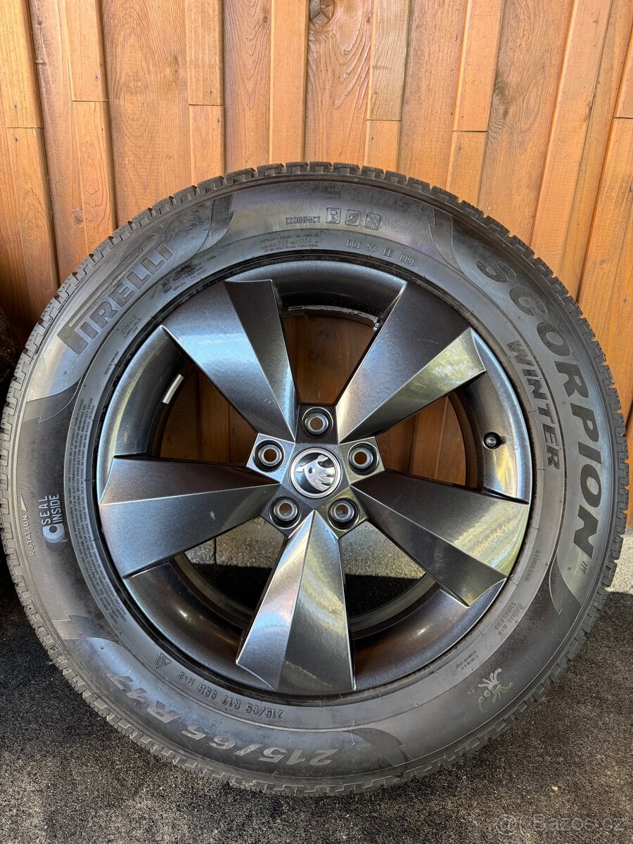 Alu kola Škoda Kodiaq 5x112 R17 Nanuq