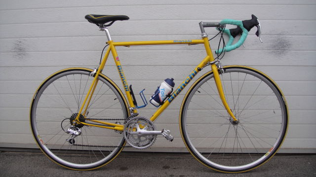Bianchi Racing, full Campagnolo, 90. l., perfektní stav