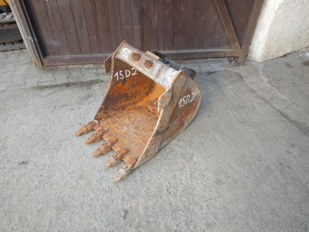 60 cm lžíce podkopová zubatá,15D2