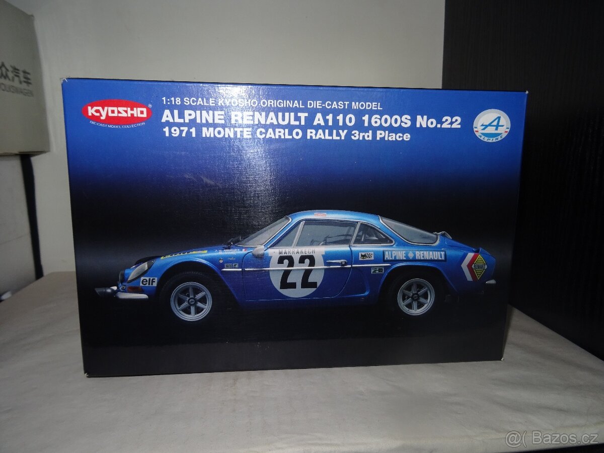 1:18 Alpine Renault A110 1600S No.22 KYOSHO