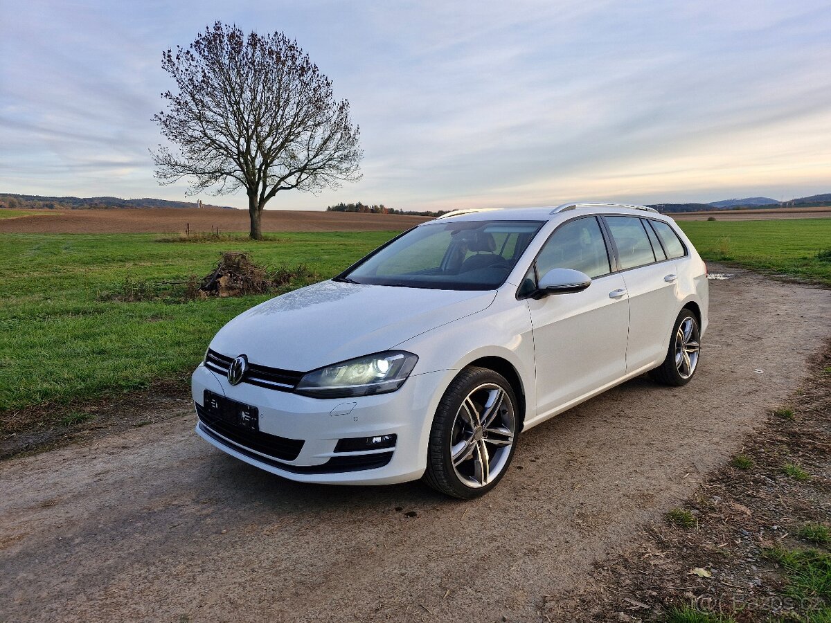 Vw Golf 7 Variant 1,4tsi Highline, 2016, topstav, 204 tis.km