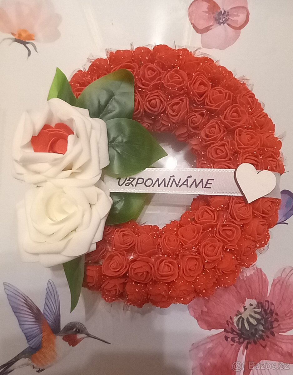 Věneček na dušičky, dekoraci