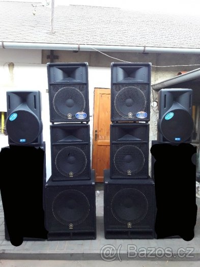 Nové RCF, dB Technologies a EV aktivky, použité EAW apod.