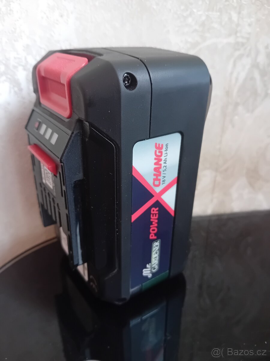 Baterie pro aku Einhell 18v, Li-ion 5.2Ah