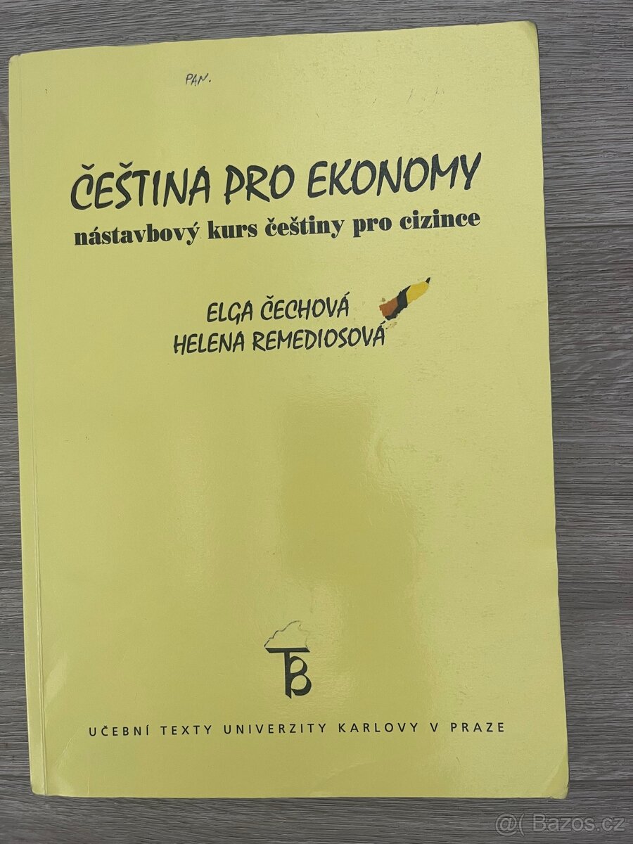 Čeština pro ekonomy učebnice