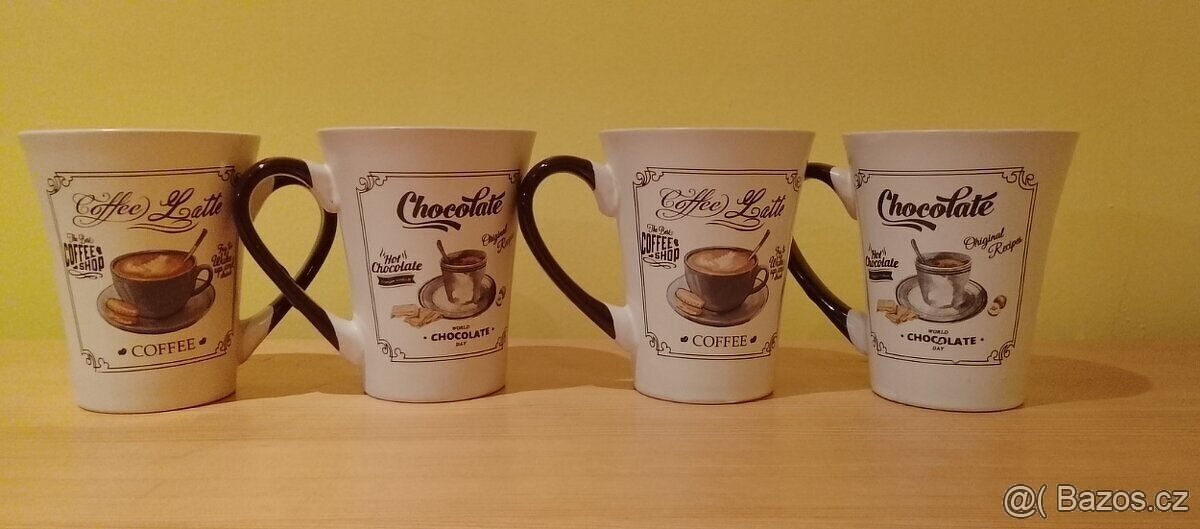 Sada nových hrnečků 4ks