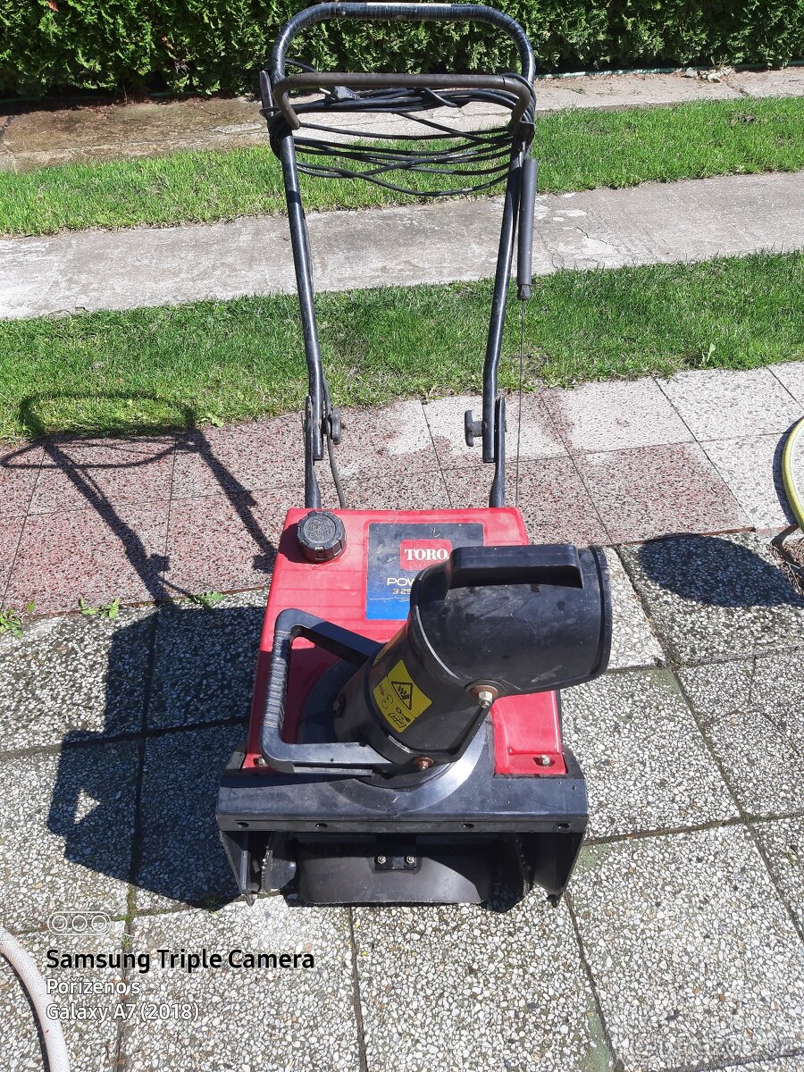 Prodám el.sněžnou domácí frézu Torro