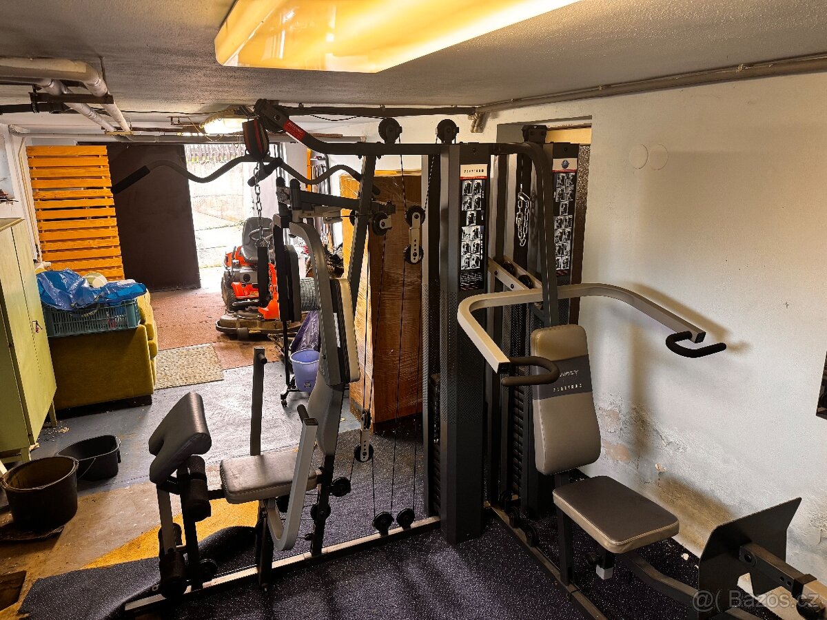 Prodám zánovní multifunkční posilovací věž Mercy