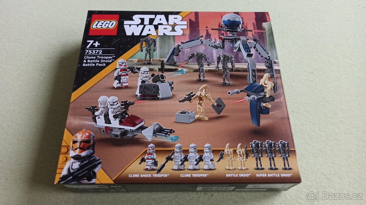 LEGO 75372 Star Wars Bitevní balíček klonového vojáka