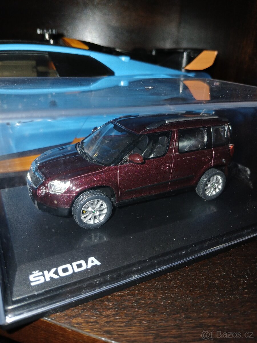 Skoda yeti před fl abrex 1:43