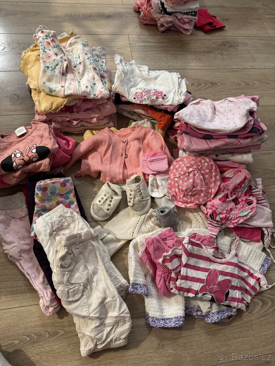 Obrovský balík věcí pro holčičku vel 50-68