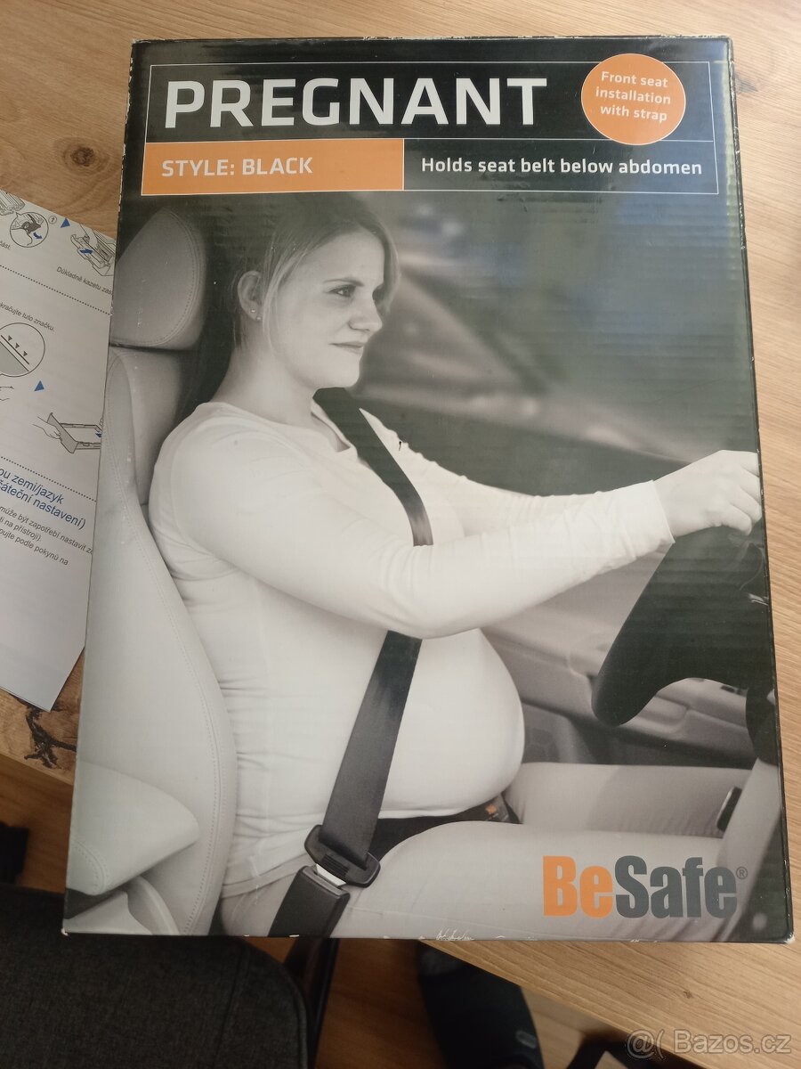 Těhotenský pás do auta