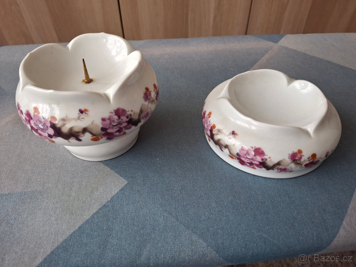 Svícen s popelníkem Wallendorf