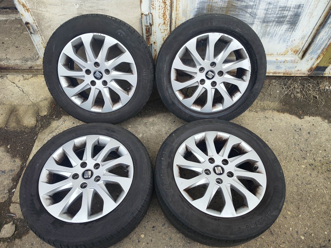 16"letní alu sada 5x112 origo Seat Leon 3 Octavia 3 Golf 7