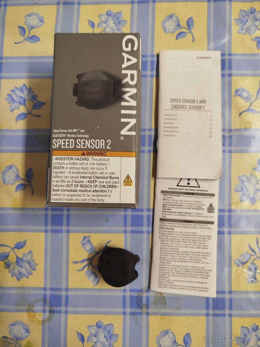 Snímač rychlosti GARMIN 2, ANT+ a BLE