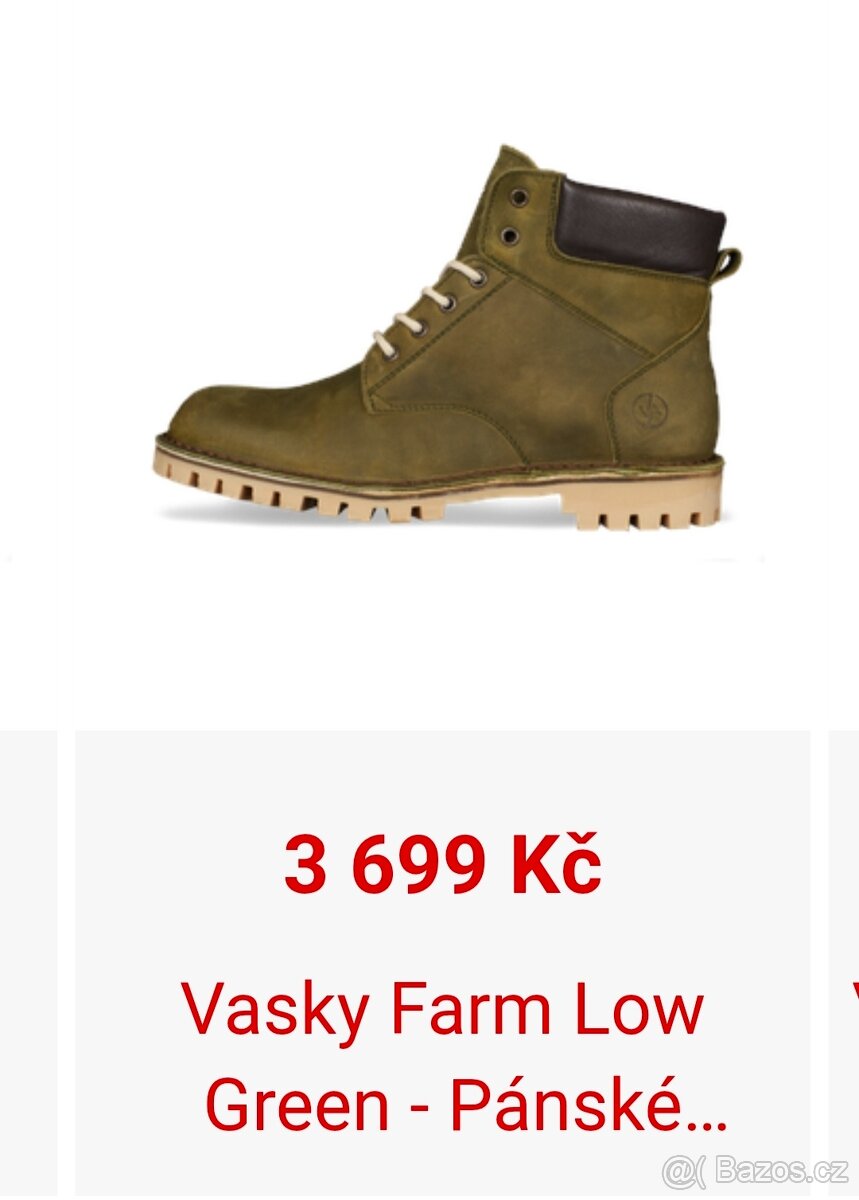 Pánské kotníkové boty Vasky