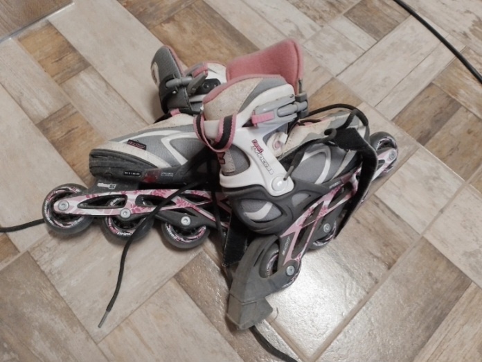 Dívčí kolečkové brusle