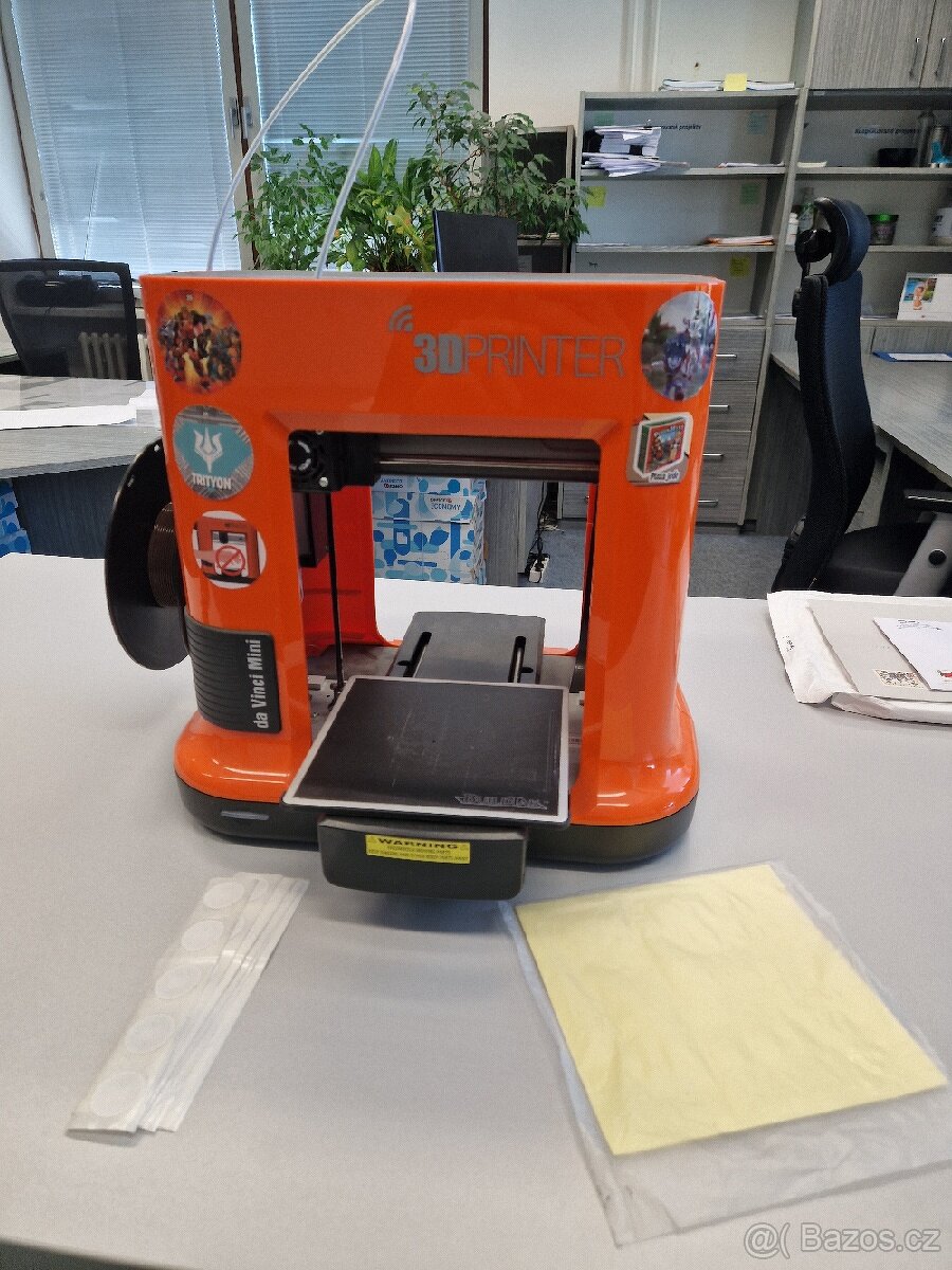 3D tiskárna -Velmi jednoduché ovládání