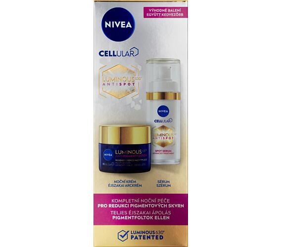 Nivea Cellular Luminous630 Sérum a noční krém proti pigmento
