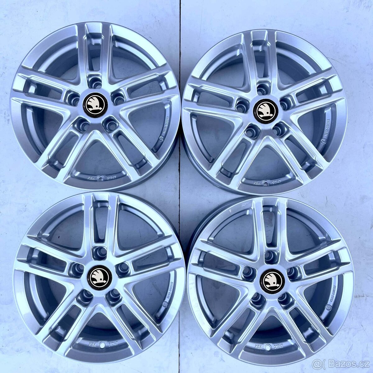 ALU KOLA ŠKODA OCTAVIA 15" ET 43