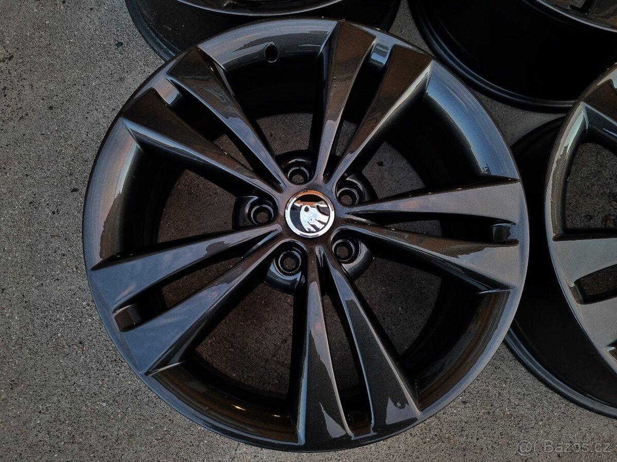 Použité alukola 7,5J18 5X112 ET51 Škoda VW Audi Seat