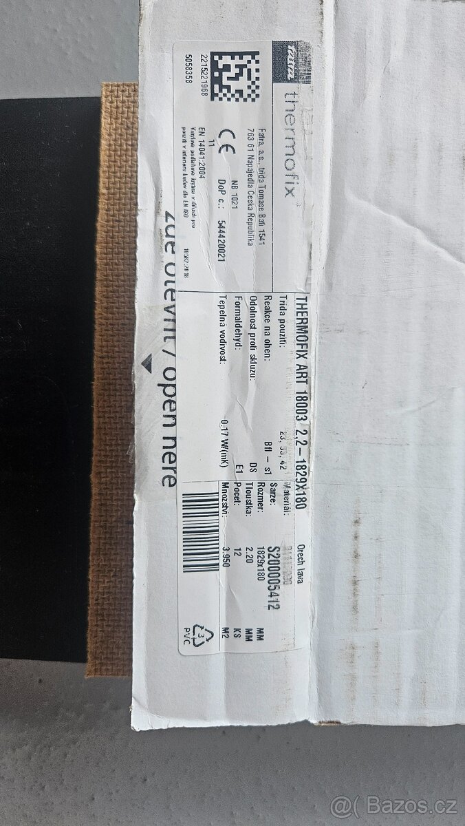 Lepená vinylová podlaha Thermofix Art 18003 Ořech lava od fi