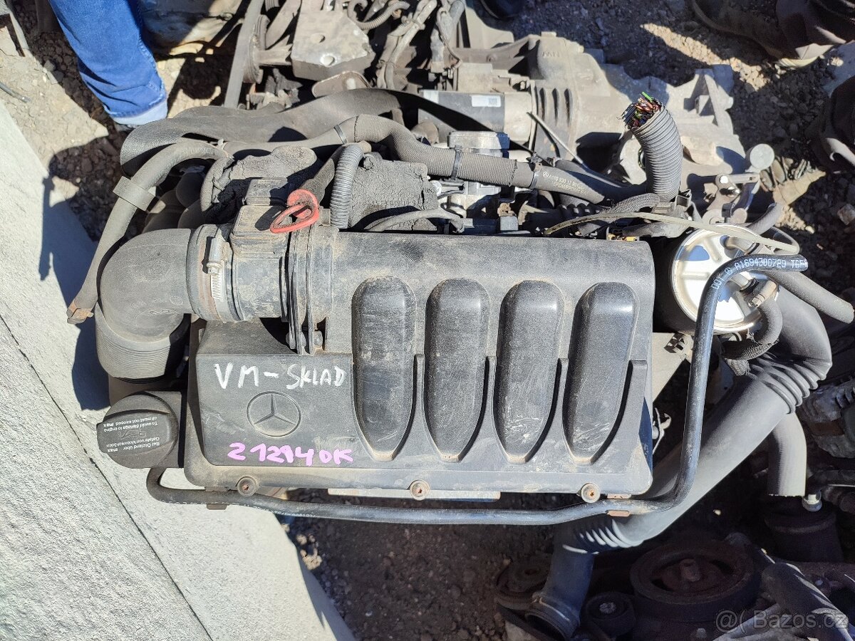 Prodám motor Mercedes Benz B 180 NM 2,0 č. 21294