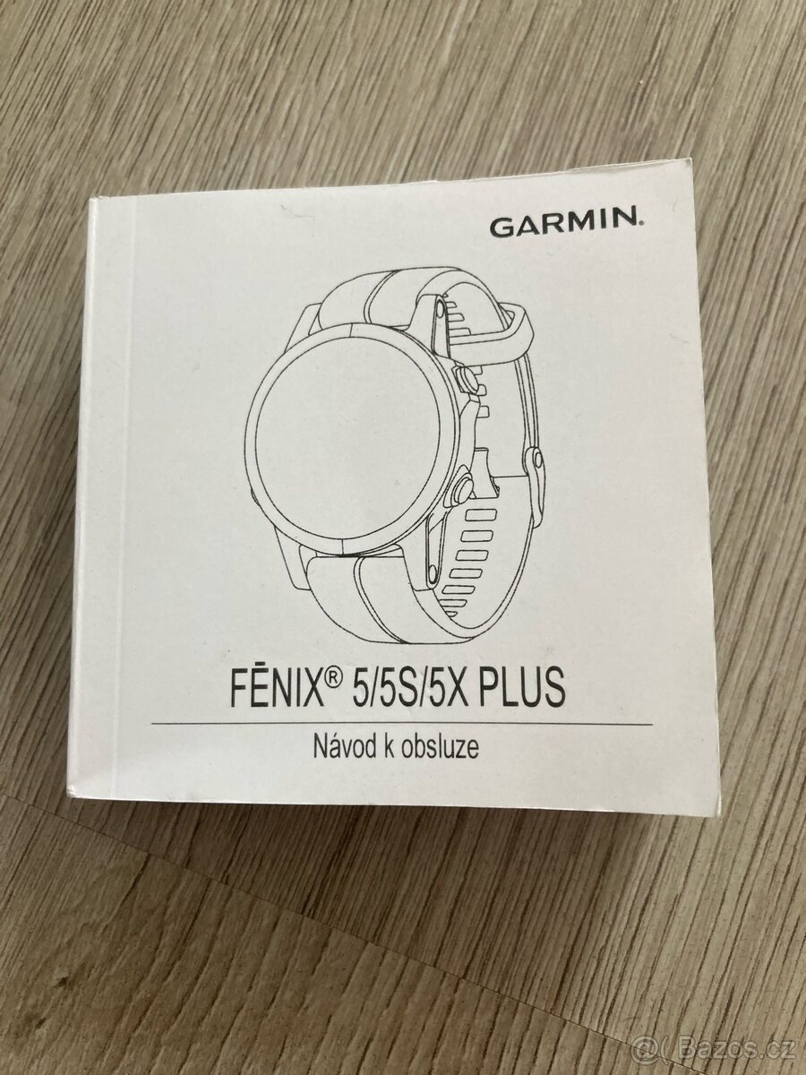 Garmin Fénix 5/5s/5x plus Návod český