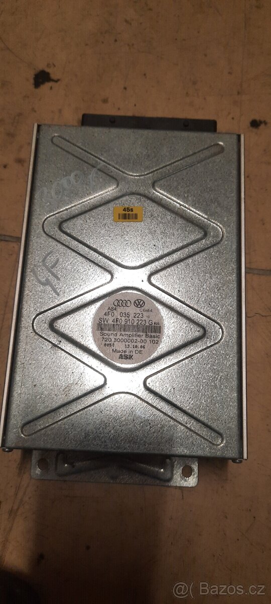 Zesilovac radia audi a6 4f 4f0035223