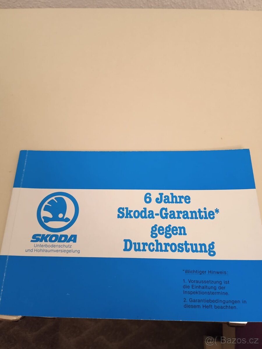 Návod ke Škoda Favorit