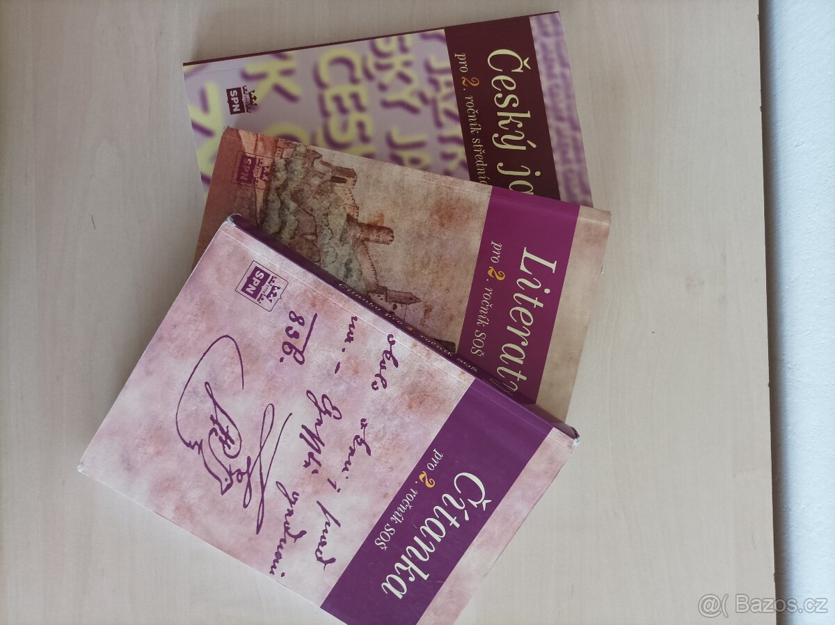 Česká literatura, jazyk a čítanka pro 2. ročník SŠ