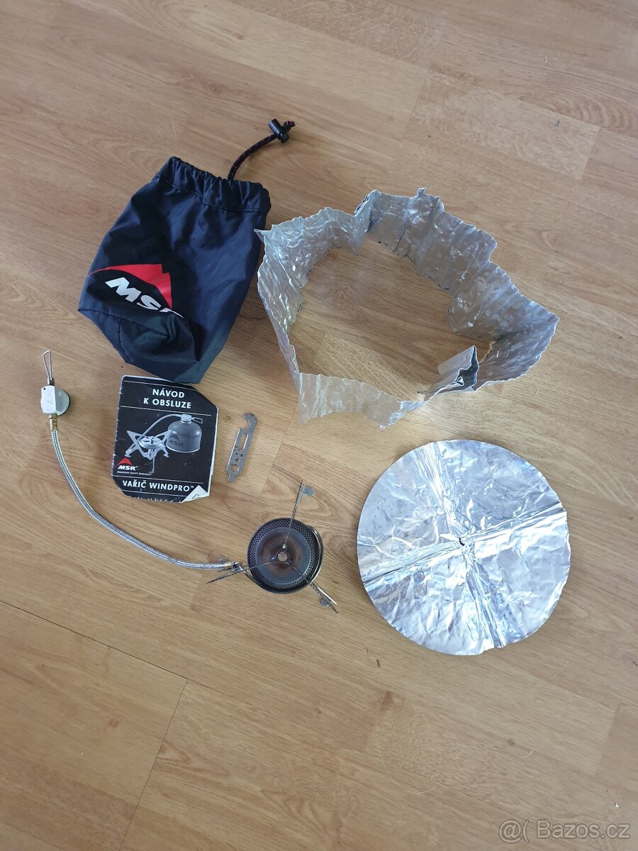 MSR WINDPRO výkonný a všestranný plynový vařič
